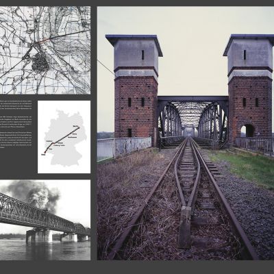 Elbbrücke Kanonenbahn | Collage