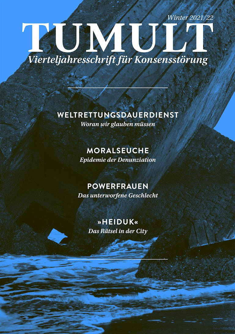 Helmut Giersiefen | Presse | TUMULT | Cover Winter 20/21